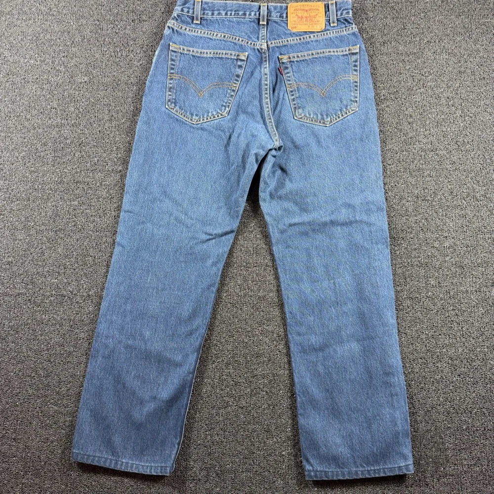 Vintage Levi's 505 Regular Fit Straight Men's Jeans 30x28 Medium‎ Wash Denim 90s